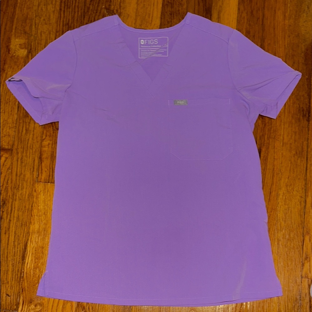 FIGS Women's Purple Top